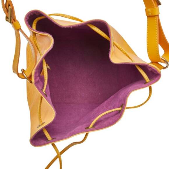 Louis Vuitton Epi Petit Noe One-Shoulder Bag M44109 Tassili Yellow Leather Wo... - Picture 12 of 14